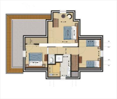 indeling vakantiehuis cadzand-bad 1 hoog