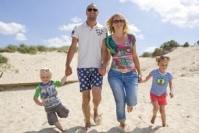 Strand is vlak bij